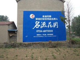 内乡农村墙体广告的长尾效应