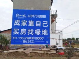内乡墙体广告位置选择重要性