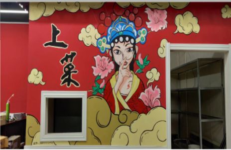 内乡墙体彩绘的发展和应用