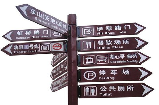 内乡标牌的基本功能。