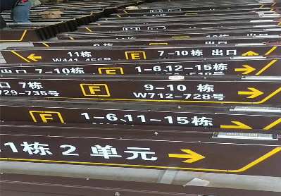 内乡广告标识中，常见的几种安装方式。