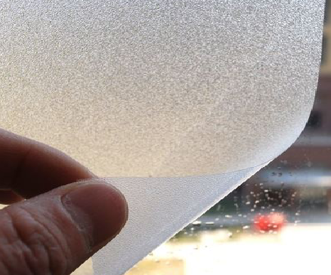 内乡玻璃门外面粘广告用什么材料好？